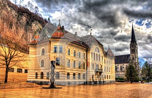 Government Building in Vaduz