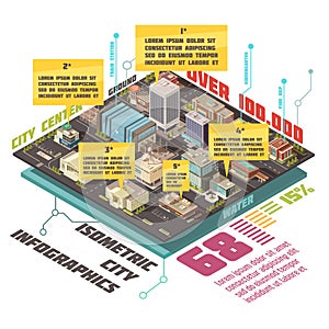 Government Buildings Infographic Set