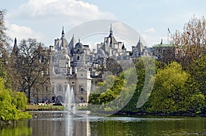 Government buildings at Whitehall, London