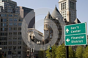 Government Center in Boston