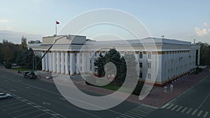 Government House Bishkek drone footage