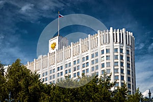 Government House of the Russian Federation in Moscow