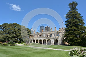 The Government House in Sydney Australia