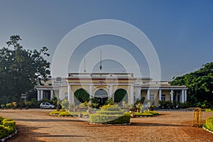 Government House is in Tuscan-Doric-style Built in 1805 Government House Road, Doora, Mysuru, Karnatak