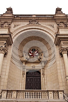 Government Palace balcony