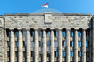 Government Palace in Belgrade, Serbia