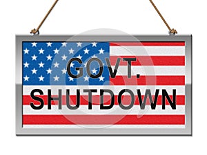 Government Shutdown Notice Means America Closed By Senate Or President