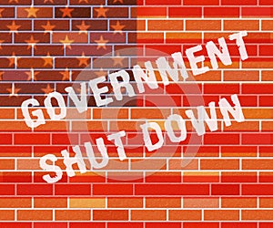 Government Shutdown Wall Means America Closed By Senate Or President