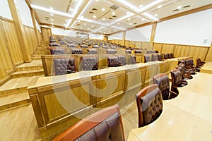 Governmental conference room.