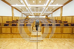 Governmental conference room.