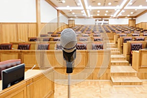 Governmental conference room.