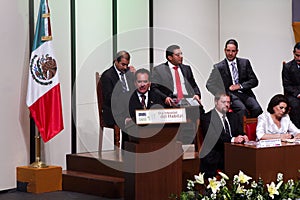 The governor of Aguascalientes, Carlos Lozano