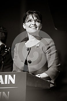 Governor Sarah Palin B&W
