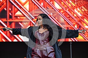 Kehlani in concert at Governors Ball