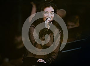 Lorde in concert at Governors Ball