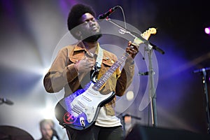 Michael Kiwanuka in concert at Governors Ball