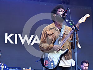 Michael Kiwanuka in concert at Governors Ball