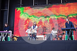 Tame Impala in concert at Governors Ball