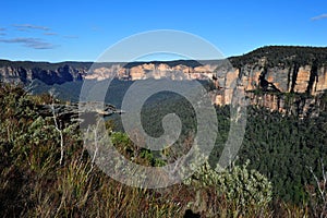 Govetts leap, blue mountains, australia