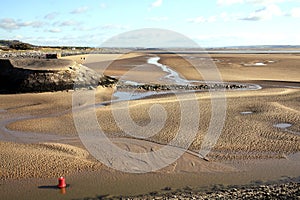 Gower Peninsula At The Loughor Estuary, Burry Port