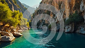Goynuk Canyon summer in Turkey beautiful tour tourism recreation adventure