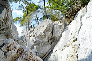 Goynuk canyon in turkey, beautiful nature near the city of kemer