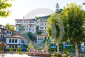 Goynuk Town of Bolu. Cittaslow towns of Turkiye.