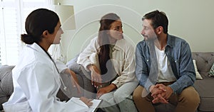 GP specialist provide professional consultation to millennial Portuguese spouses
