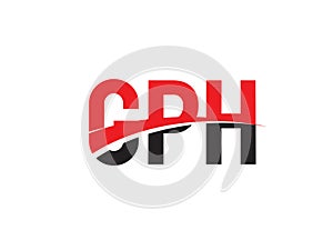 GPH Letter Initial Logo Design Vector Illustration