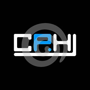 GPH letter logo creative design with vector graphic, GPH