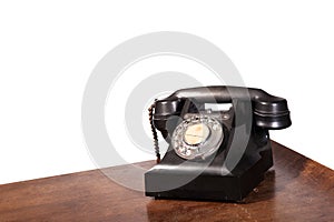 GPO 332 vintage telephone - isolated on white