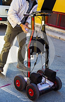 GPR is a noninvasive method used in geophysic