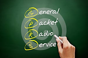 GPRS - General Packet Radio Service acronym