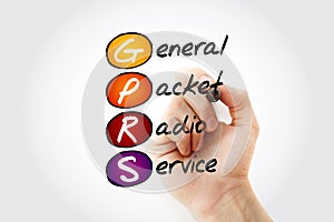 GPRS - General Packet Radio Service acronym