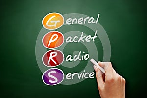 GPRS - General Packet Radio Service acronym photo