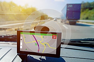 GPS car navigation