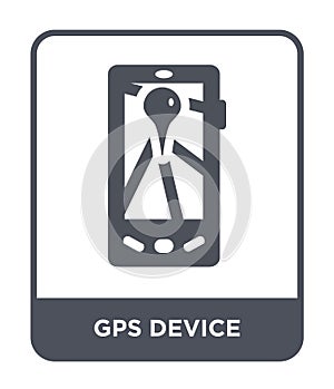 gps device icon in trendy design style. gps device icon isolated on white background. gps device vector icon simple and modern