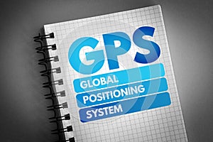 GPS - Global Positioning System acronym