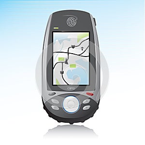 GPS Handheld Device Icon