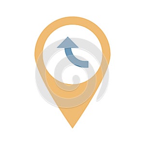 Gps Line vector icon which can easily modify or edit