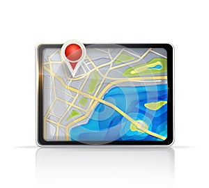 GPS map