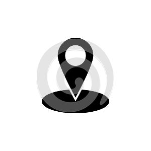 Gps, map location, navigation marker icon. Signs and symbols can be used for web, logo, mobile app, UI, UX