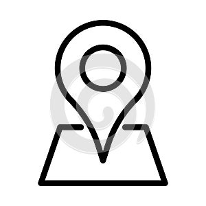 gps map location pointer icon