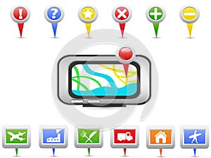 GPS and Navigation icons