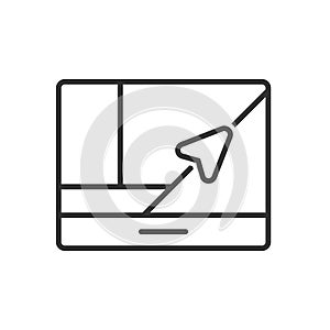 Gps Navigator Device Icon