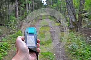 GPS trekking