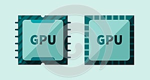 GPU microchip