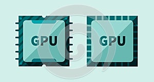 GPU microchip photo