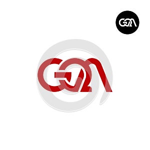 GQA Logo Letter Monogram Design photo