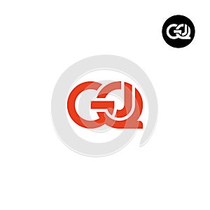 GQJ Logo Letter Monogram Design photo